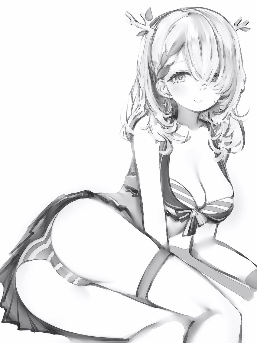 ceres fauna (hololive and 1 more) drawn by nanashi_(nlo)