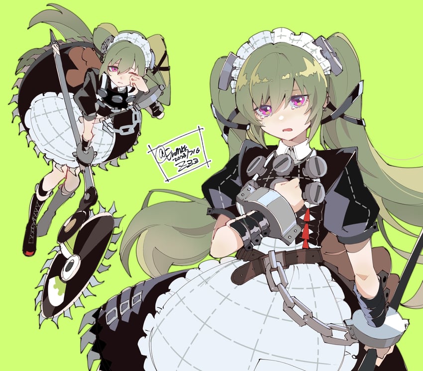 corin wickes (zenless zone zero) drawn by eromkk