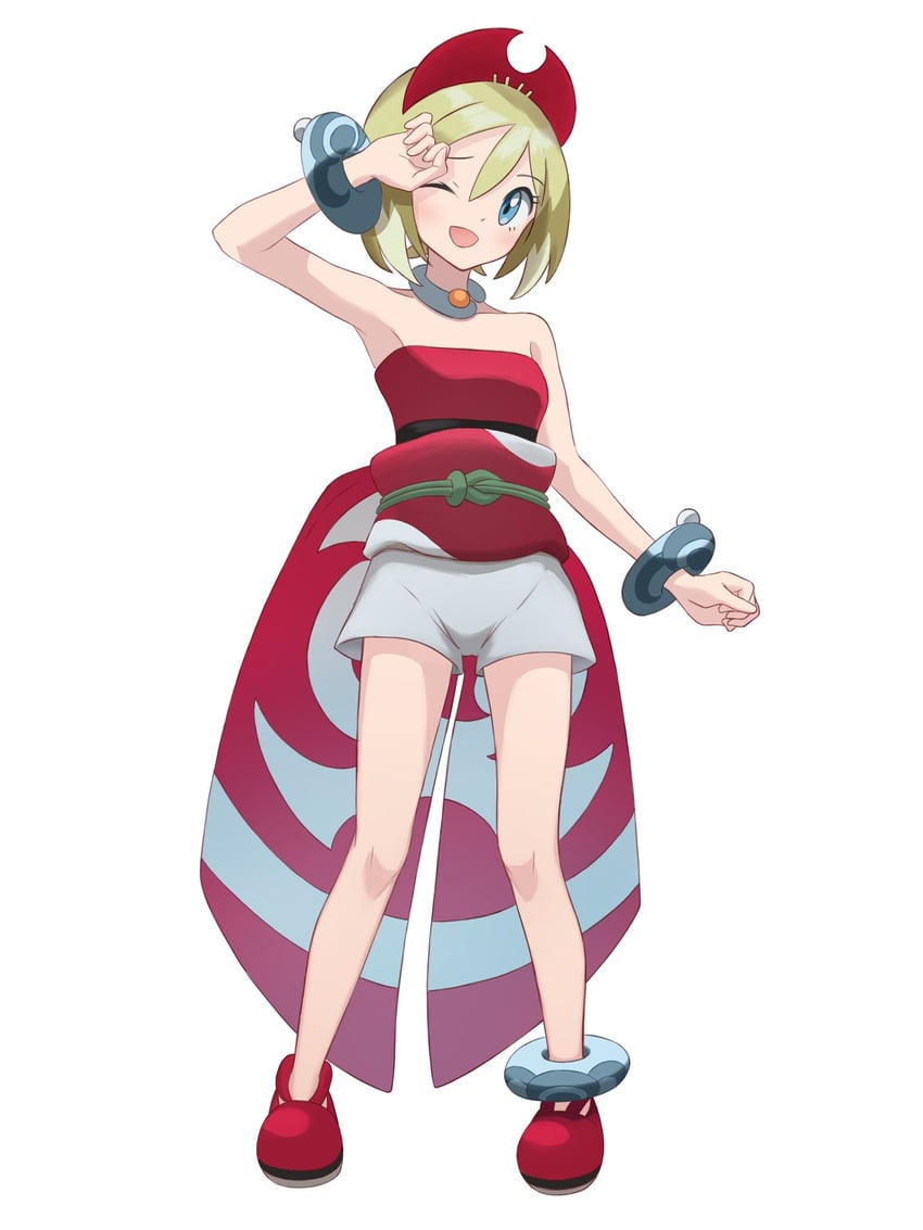 irida (pokemon and 1 more) drawn by mikan_(mikan_no_happa)