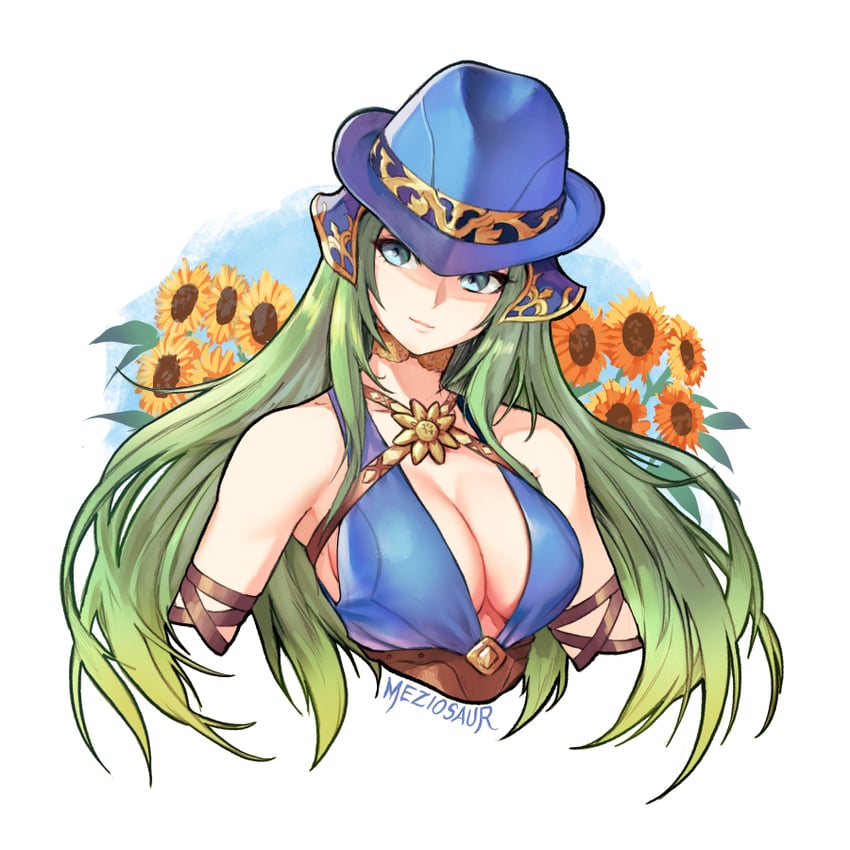 nephenee (fire emblem and 2 more) drawn by meziosaur