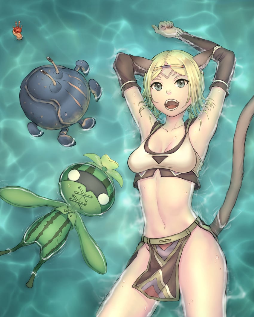 adventurer and mandragora (final fantasy and 1 more) drawn by cactus41747280