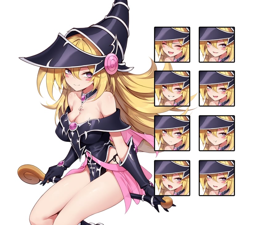 magi magi magician gal (yu-gi-oh!) drawn by momihige