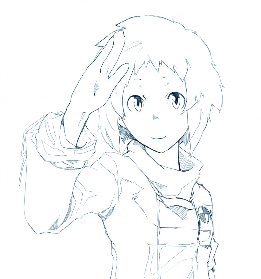 yamagishi fuuka (persona and 1 more) drawn by usuke_(hcd)