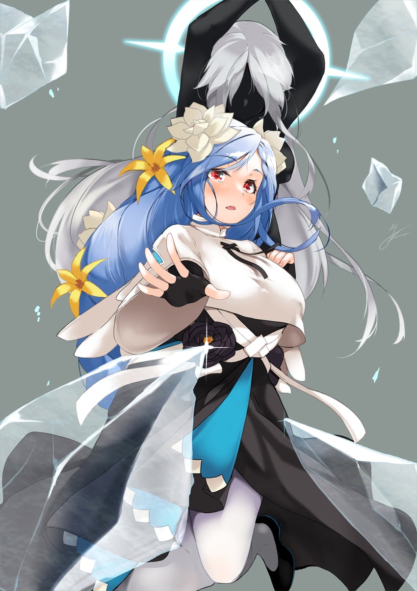 dizzy, undine, and queen dizzy (guilty gear and 1 more) drawn by dd_mayohara