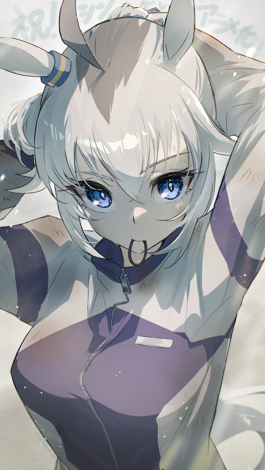 oguri cap (umamusume and 1 more) drawn by yakousei_a