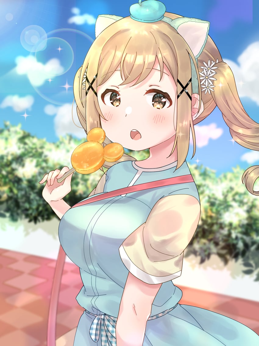 ichigaya arisa and gelatoni (bang dream! and 1 more) drawn by kasaroku