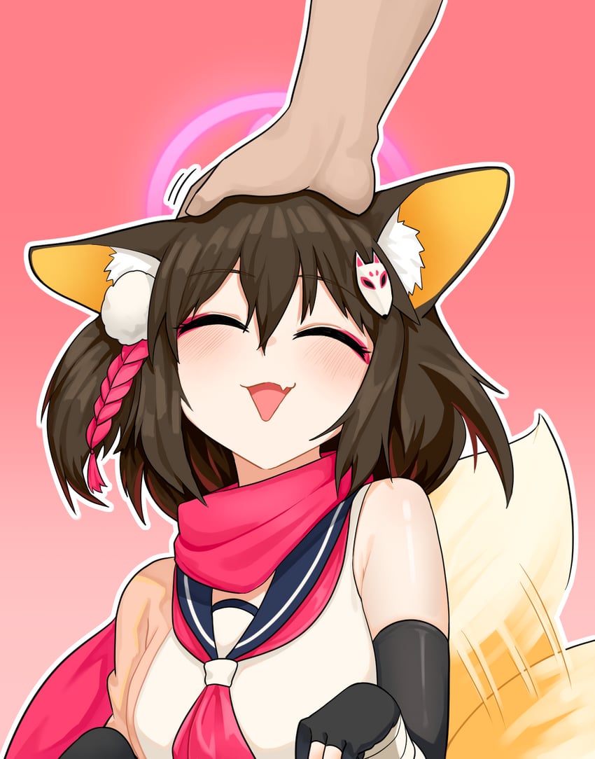 izuna (blue archive and 1 more) drawn by marucody