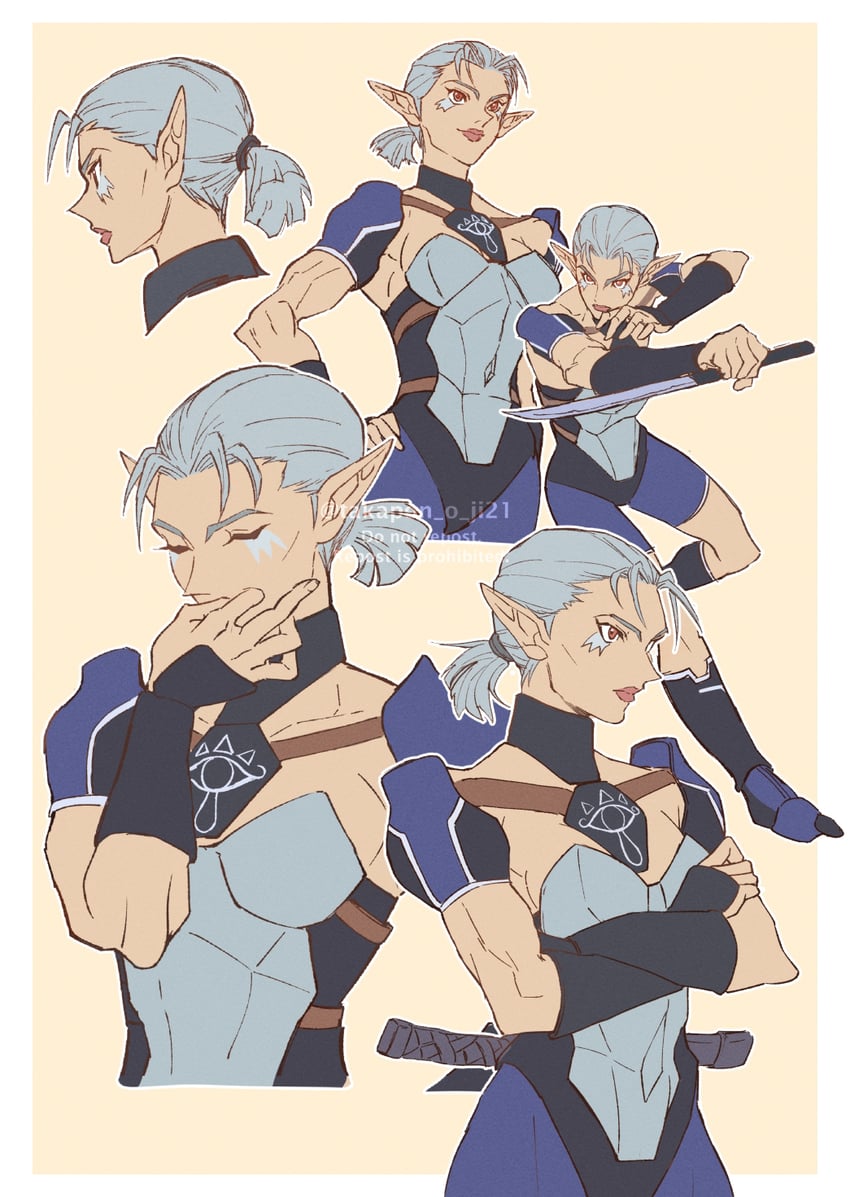 impa (the legend of zelda and 1 more) drawn by takapon-o-ji