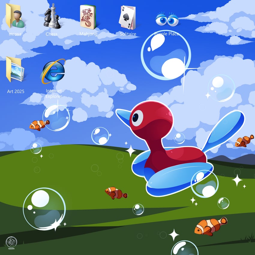 porygon2 (pokemon and 7 more) drawn by cherrymezcal