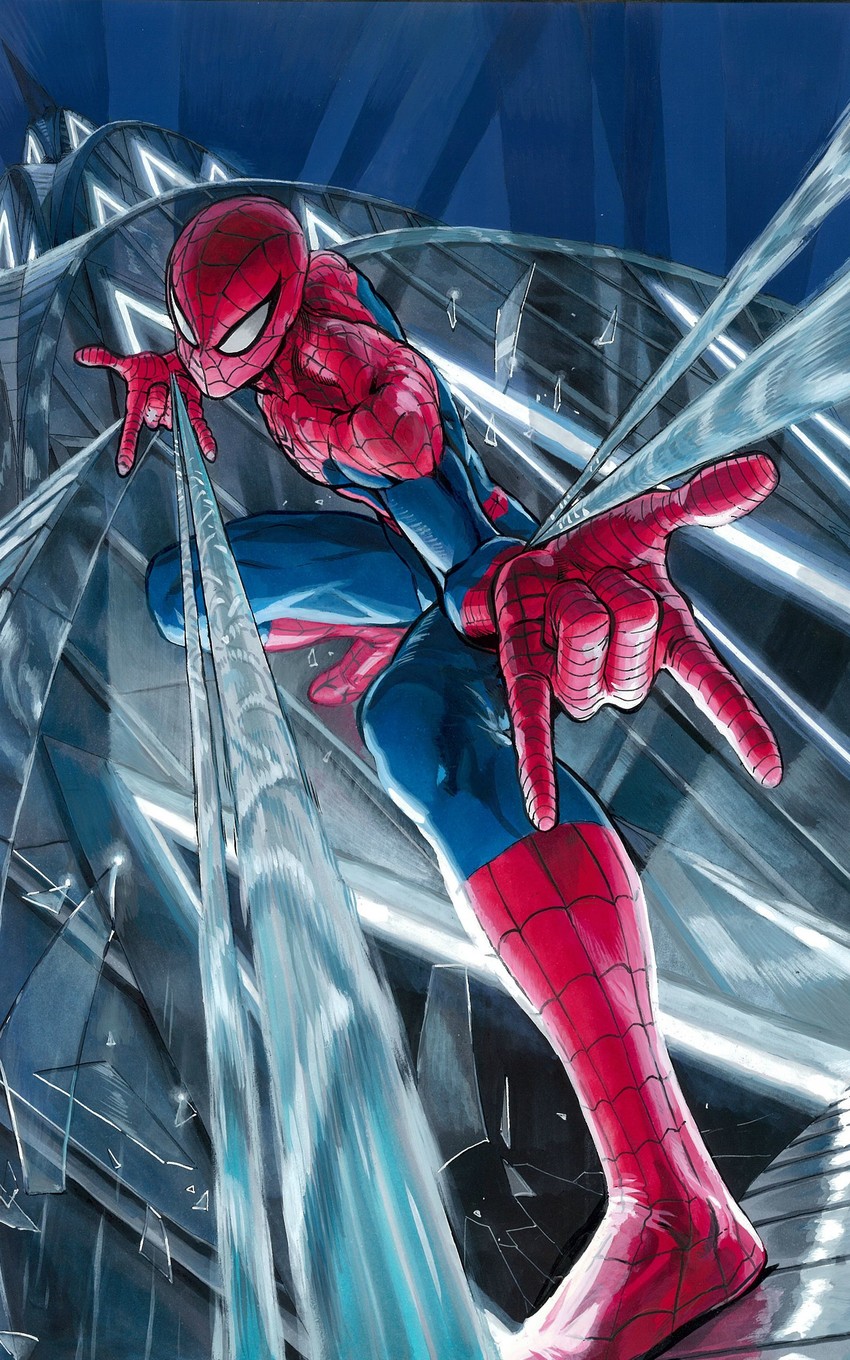 spider-man (marvel and 1 more) drawn by murata_yuusuke