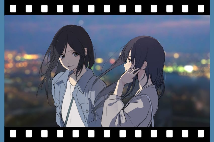 yoroizuka mizore and kasaki nozomi (hibike! euphonium and 1 more) drawn by kisetsu