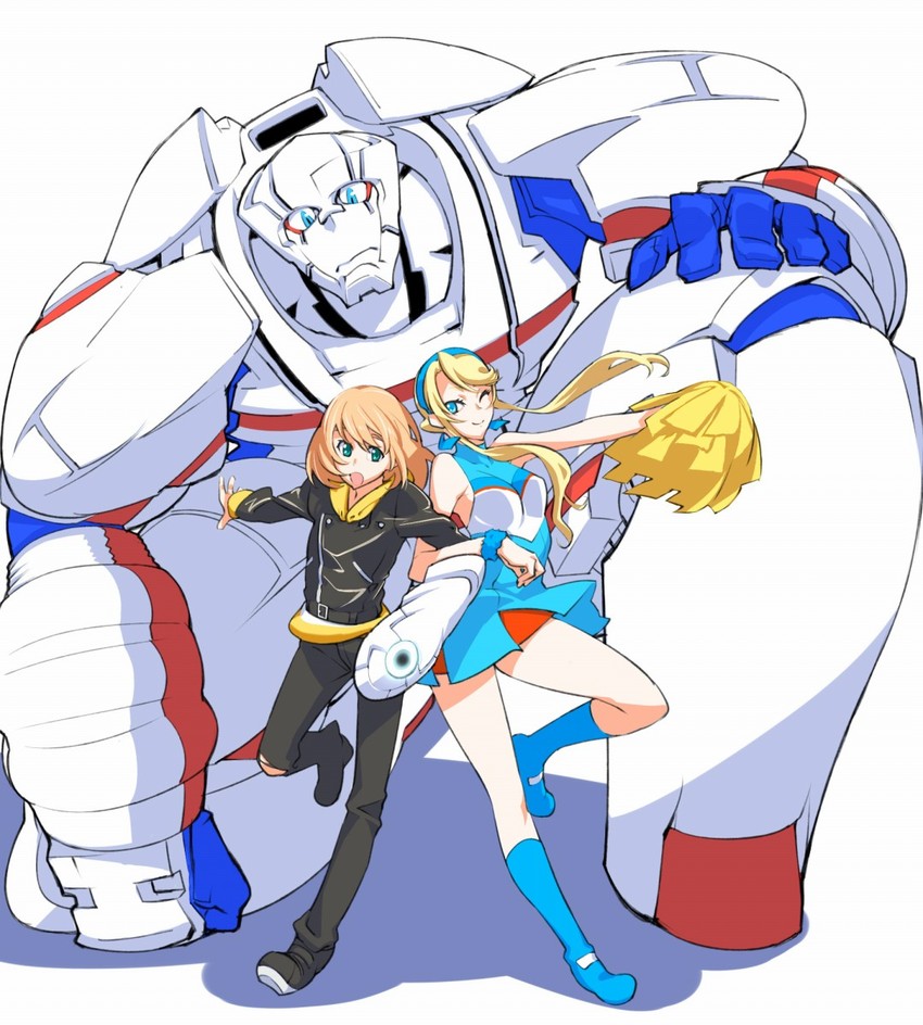 lina davis, joey jones, and heroman (heroman) drawn by fuyu_no_kiatsuhaichi