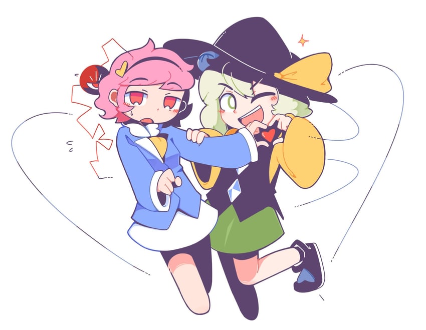 komeiji koishi and komeiji satori (touhou) drawn by slascoplerd