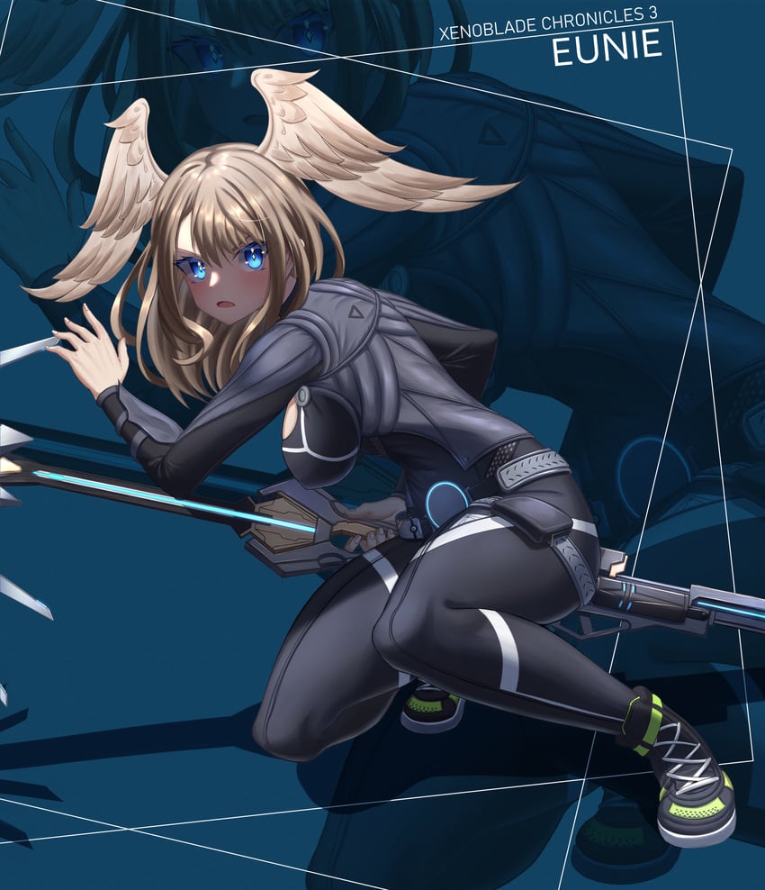 eunie (xenoblade chronicles and 1 more) drawn by nithros