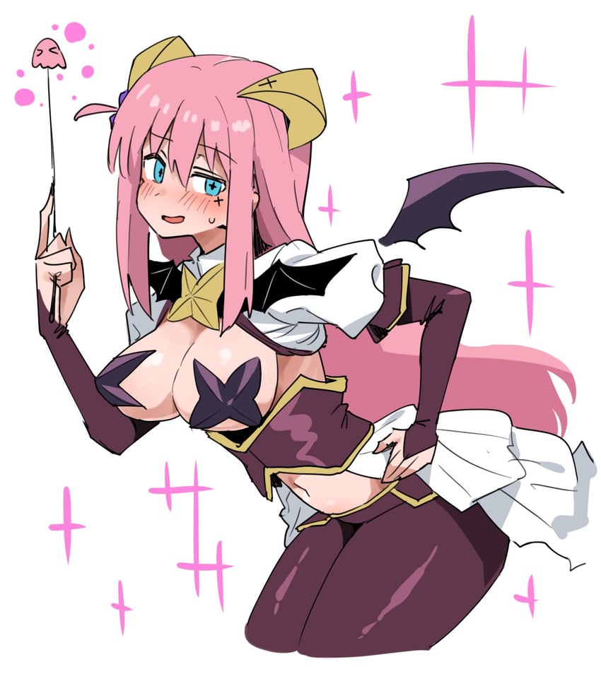 gotoh hitori and magia baiser (bocchi the rock! and 1 more) drawn by toriyarou