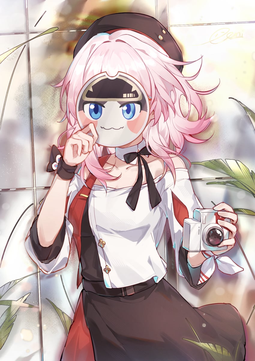 march 7th and pom-pom (honkai and 1 more) drawn by lizhilv