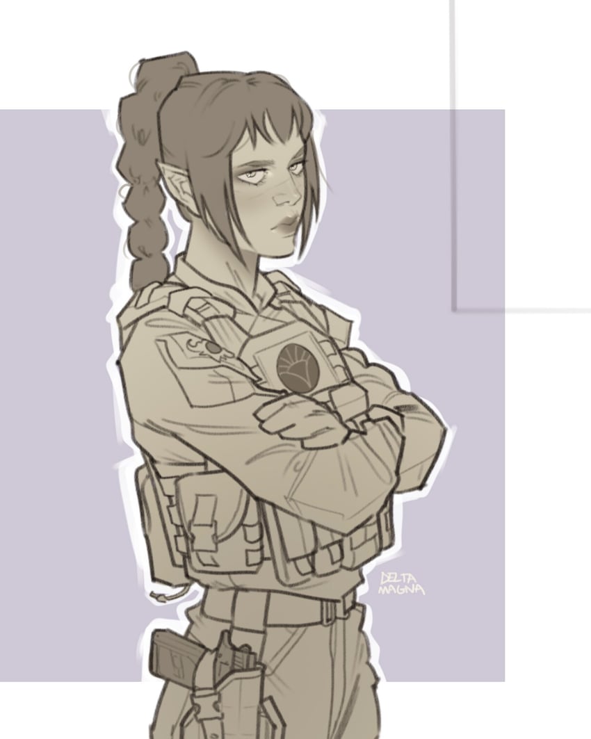 shadowheart (dungeons & dragons and 2 more) drawn by deltamagna