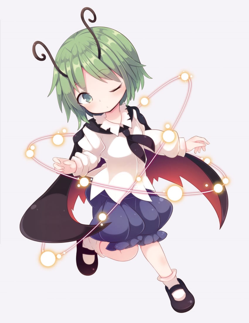 wriggle nightbug (touhou and 1 more) drawn by beni_shake