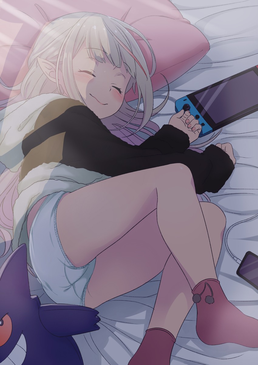 gengar and makaino ririmu (pokemon and 1 more) drawn by sabamen