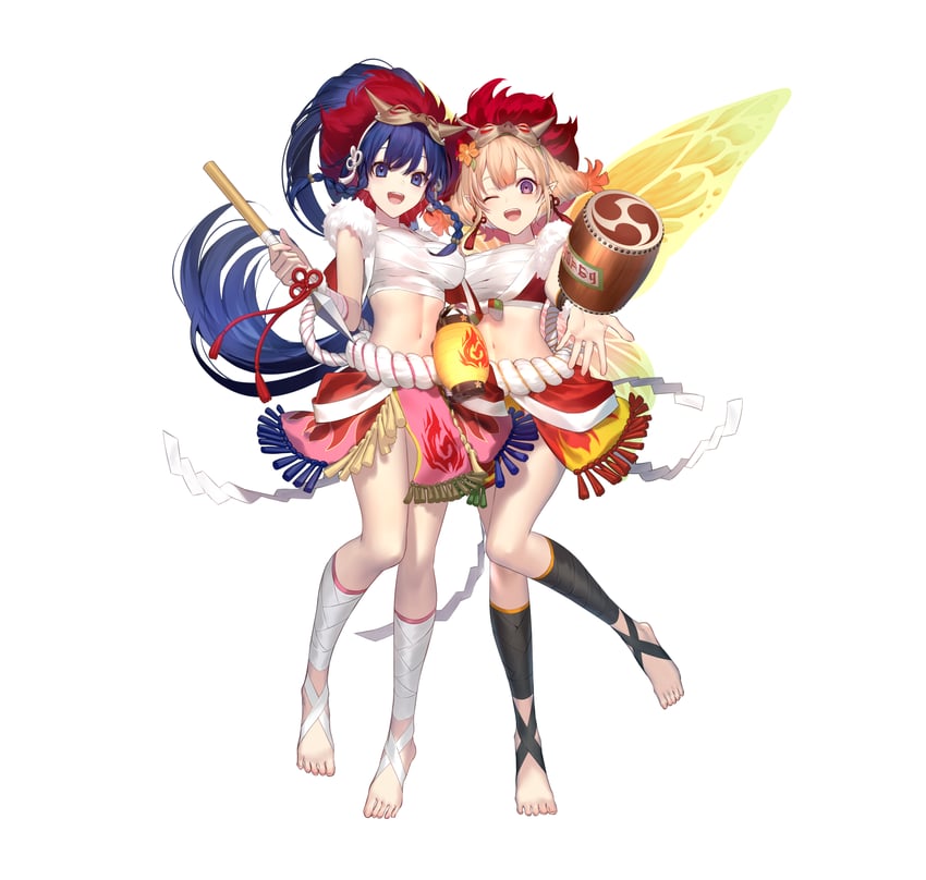 tana and peony (fire emblem and 2 more) drawn by mashima_saki_(mashimasa)