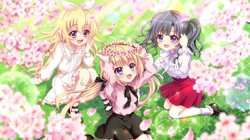 itsumura haruka, itsumura yukari, and hasegawa mii (re:stage!) drawn by izumi_tsubasu