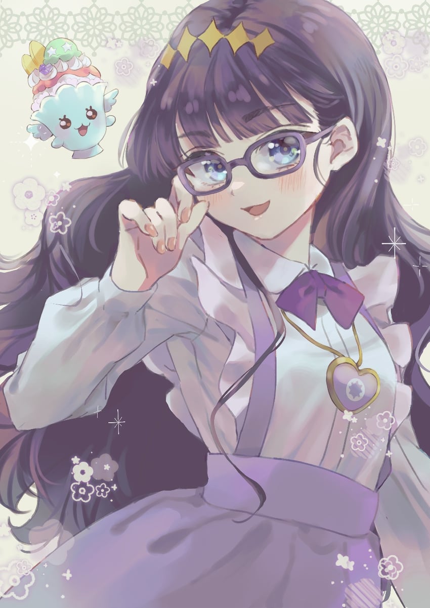 kasai amane and parfait recipipi (precure and 1 more) drawn by meguru_(dagmin)