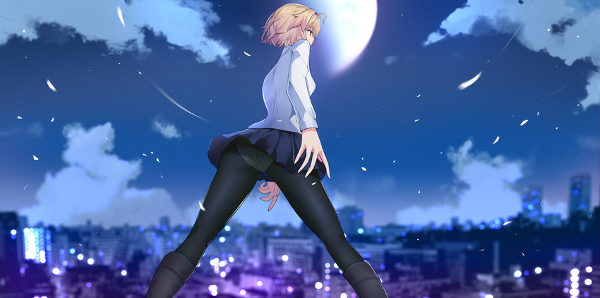arcueid brunestud (tsukihime and 1 more) drawn by isetnation