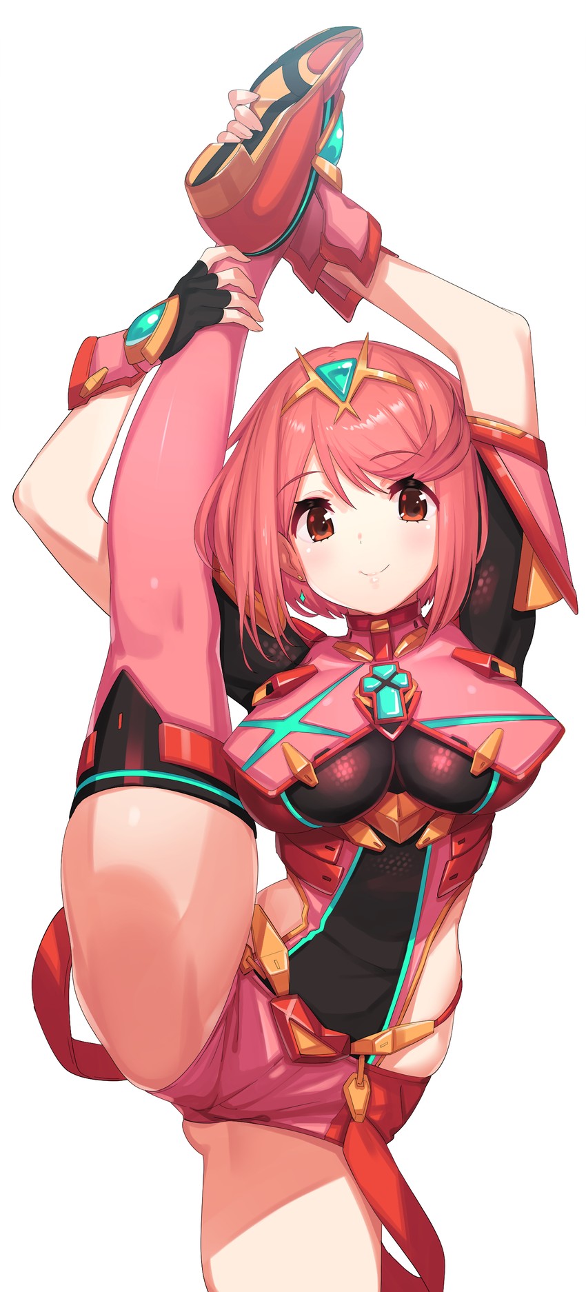 pyra (xenoblade chronicles and 1 more) drawn by green322