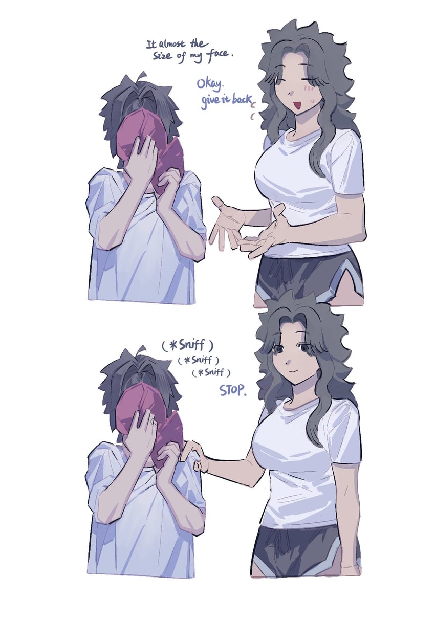 player character, kylar, and bao (degrees of lewdity) drawn by hanstrmoft