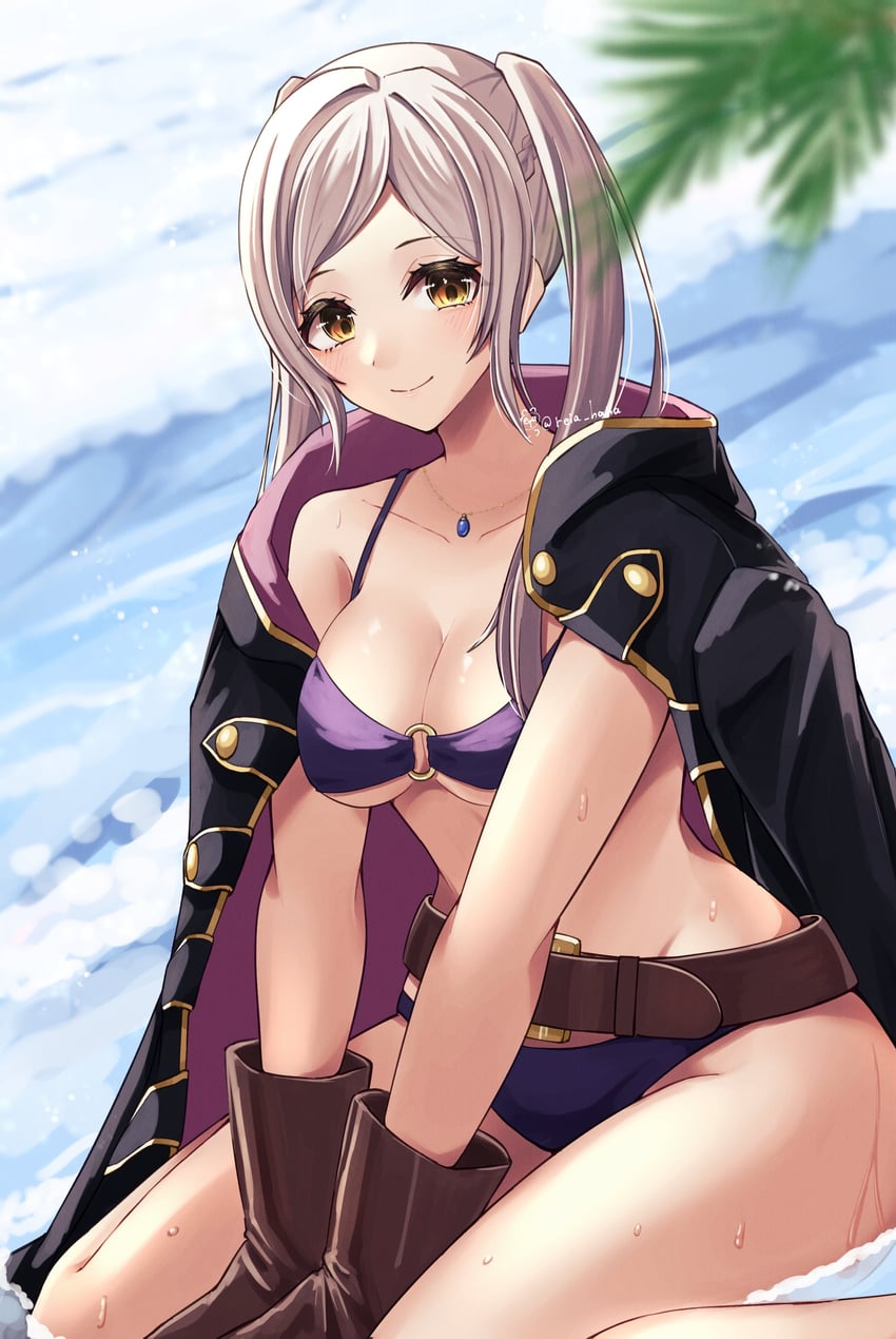 female robin (fire emblem and 2 more) drawn by reia_hana