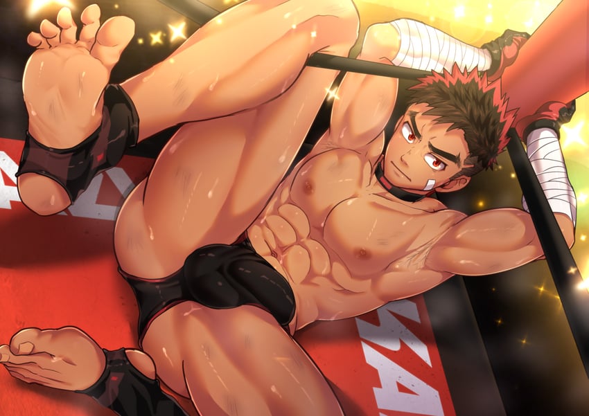 kiraboshi kazuma (original) drawn by mikkoukun