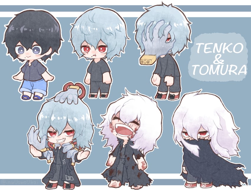 shigaraki tomura (boku no hero academia) drawn by inukai_(inuuowoukai)