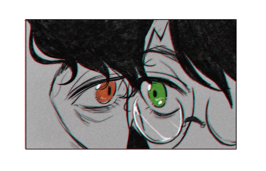 harry potter and tom marvolo riddle (wizarding world and 1 more) drawn by bakabakalii