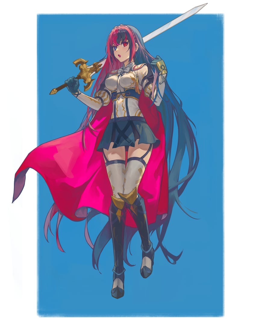 female alear (fire emblem and 1 more) drawn by imageprogram_(kent)