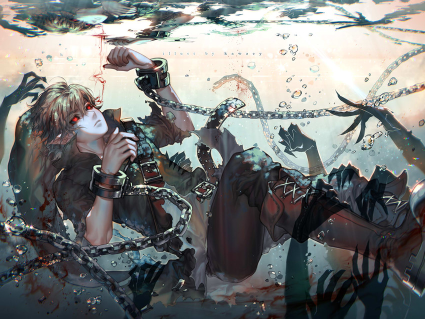link and ben drowned (the legend of zelda and 2 more) drawn by kawacy