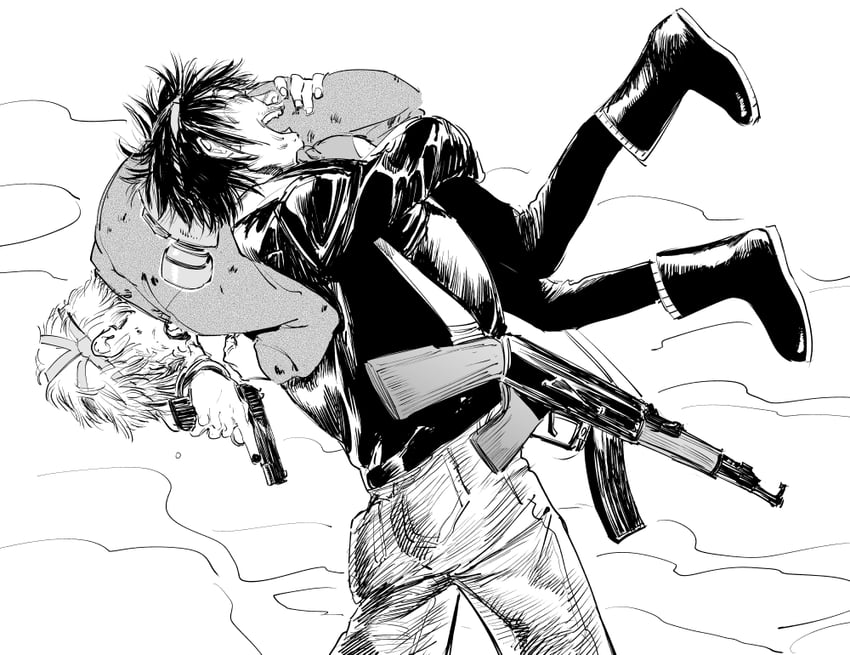misumi toshiya and mon (the world is mine) drawn by engraulis