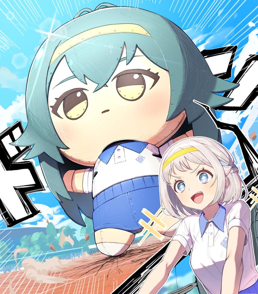 tsukimura temari and katsuragi lilja (idolmaster and 1 more) drawn by inoshishi969