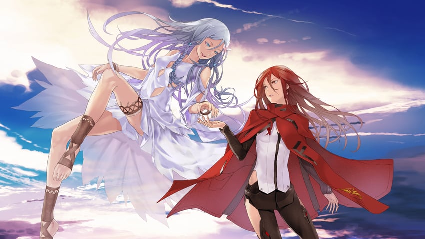 kirie tuan and mihie miach (project itoh and 1 more) drawn by redjuice