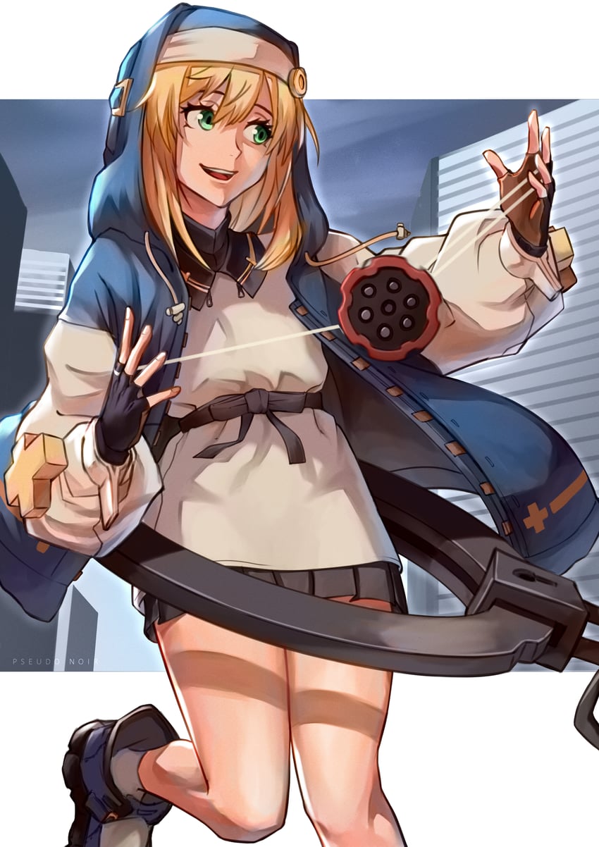 bridget (guilty gear and 1 more) drawn by flamechamp10n