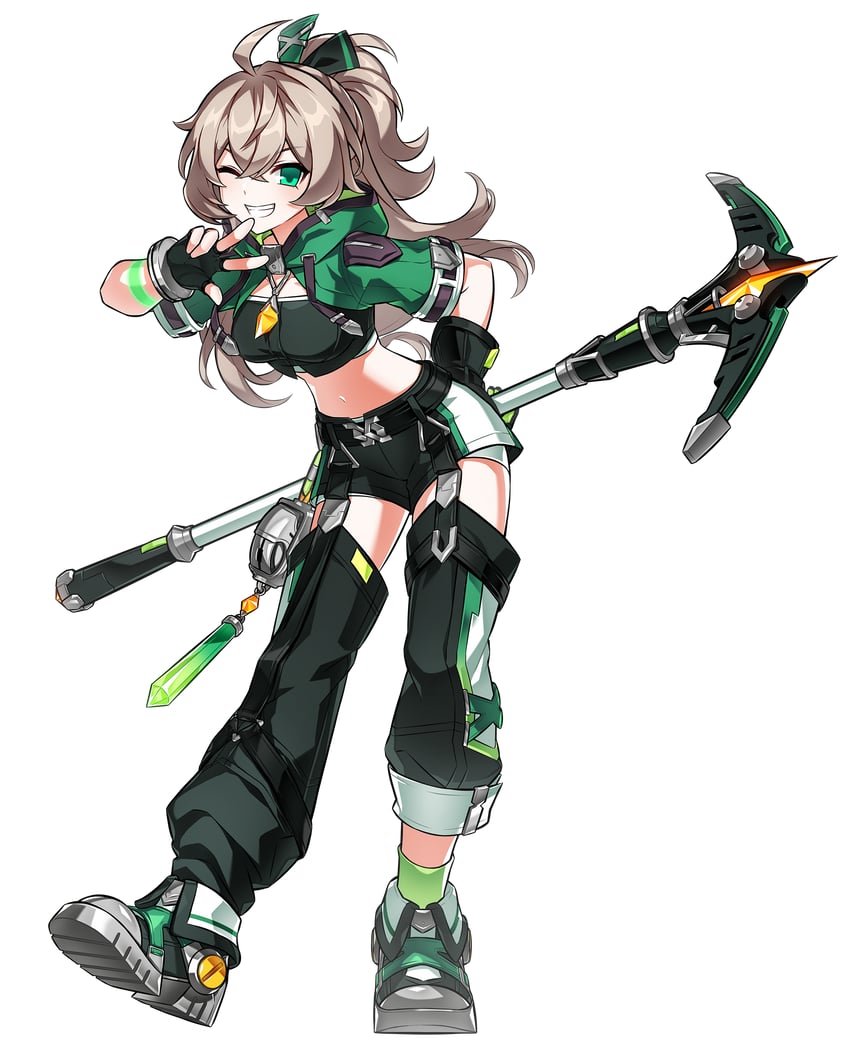 lithia beryl and poten finder (elsword) drawn by hwansang