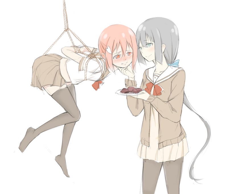 yuuki yuuna and tougou mimori (yuusha de aru and 1 more) drawn by yukikuma_(yukikuma_018)