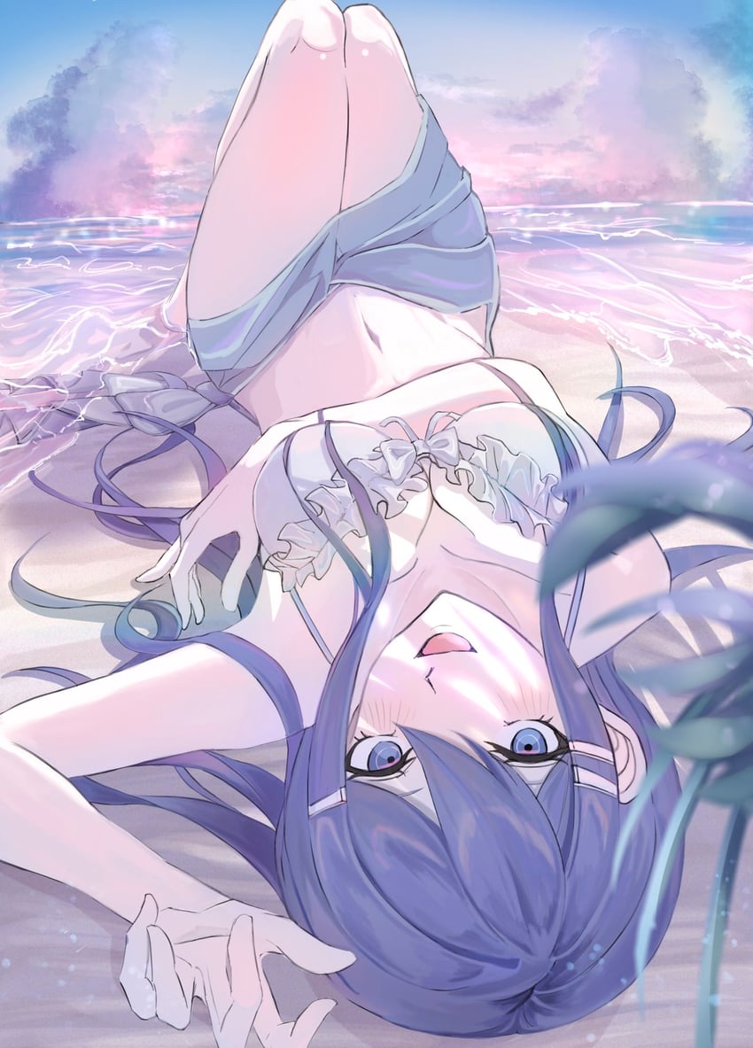 maizono sayaka (danganronpa and 1 more) drawn by satu_dnrn