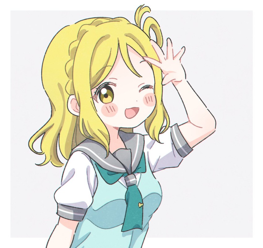 ohara mari (love live! and 1 more) drawn by yashino_84