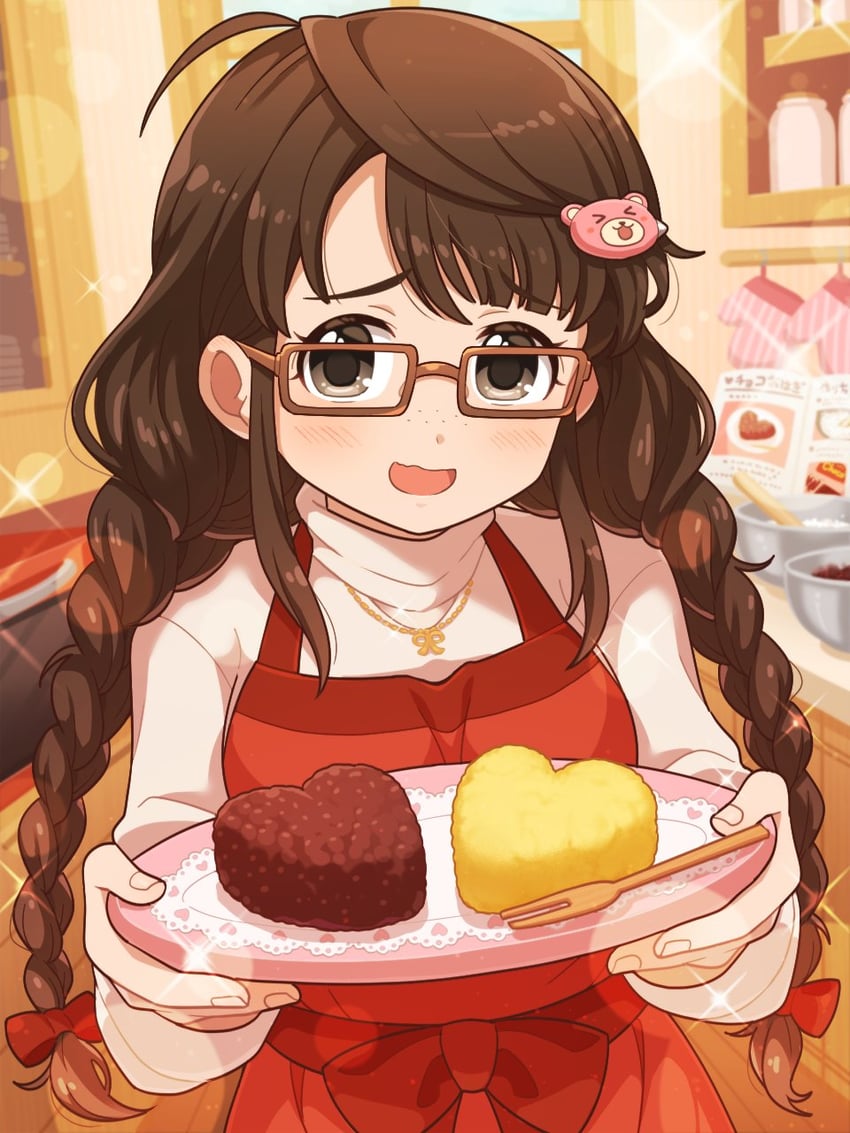 okuyama saori (idolmaster and 2 more) drawn by aopanda