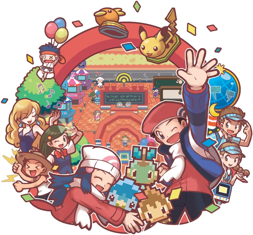 pikachu, dawn, piplup, torchic, lucas, and 14 more (pokemon and 2 more)