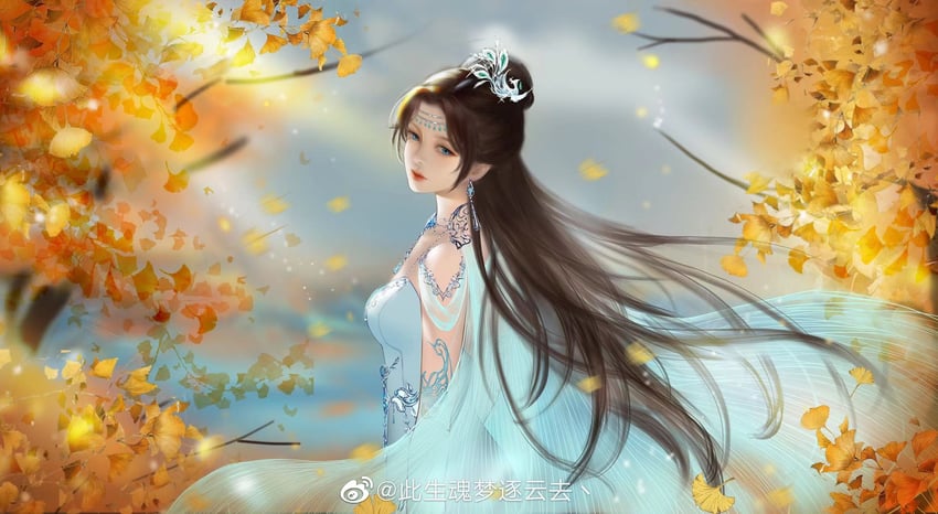yun yun (doupo cangqiong) drawn by ci_sheng_hun_meng_zhu_yun_qu_zhu