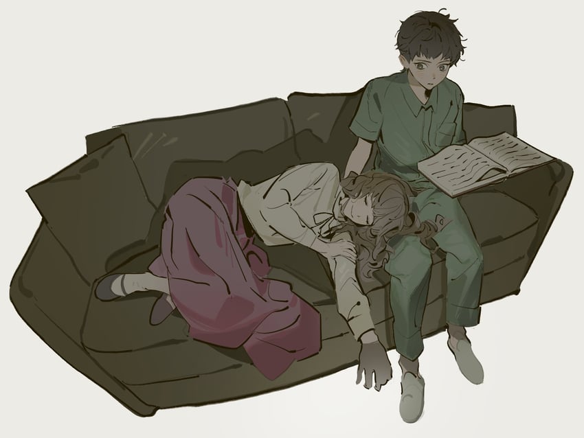marina and levi (fear & hunger and 1 more) drawn by pankepen