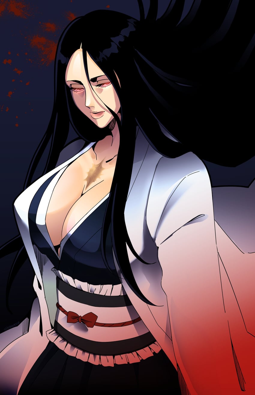 unohana retsu (bleach and 1 more) drawn by ceroccb