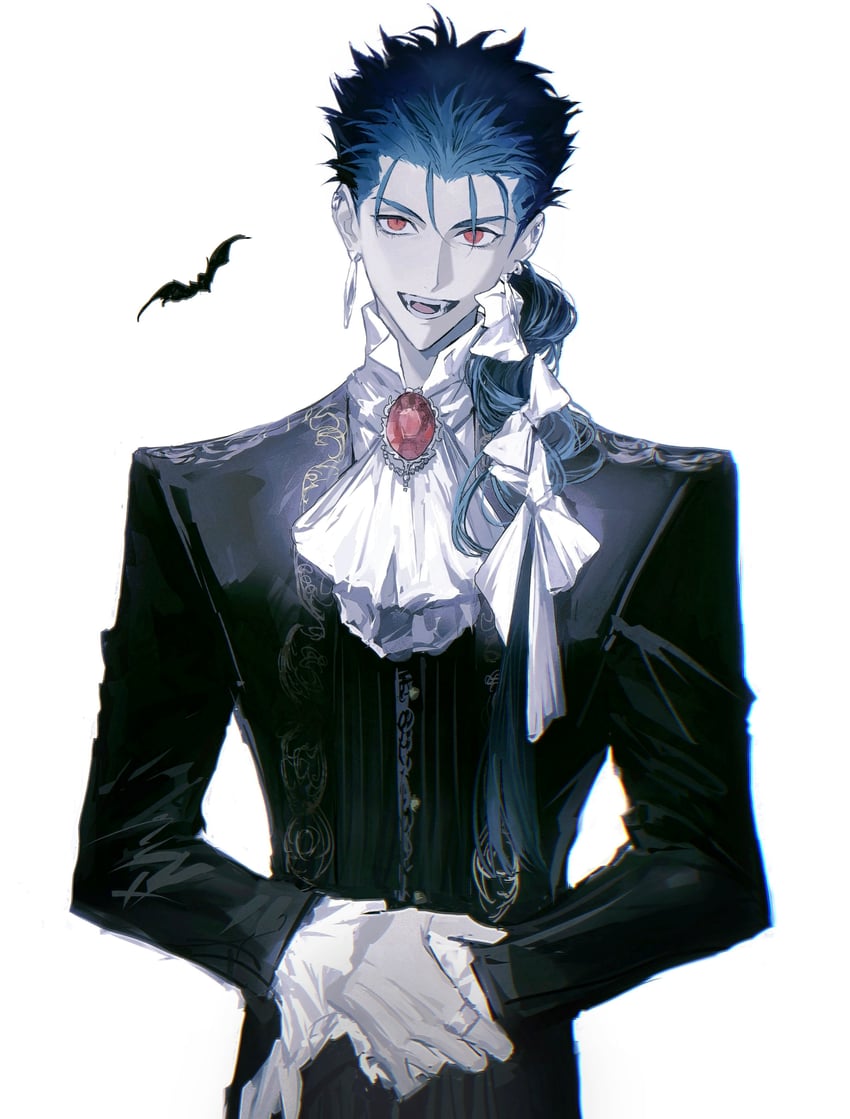 cu chulainn (fate and 1 more) drawn by metama