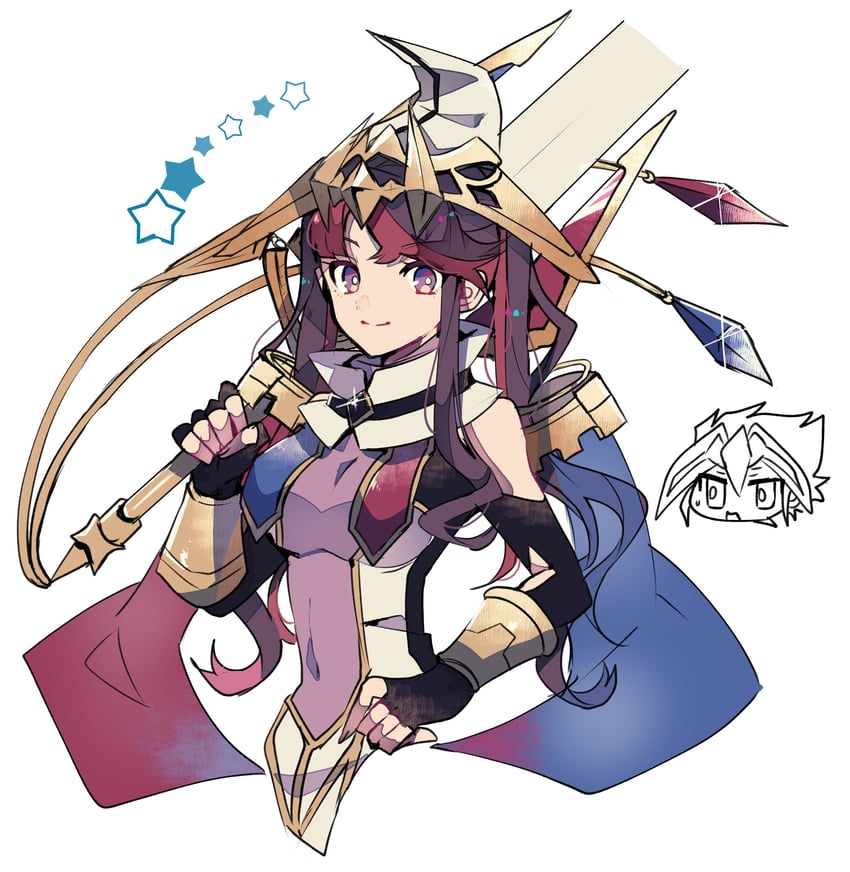 zarc, beyond the pendulum, akaba rei, and exceed the pendulum (yu-gi-oh! and 1 more) drawn by teketeke_(tasutekete)